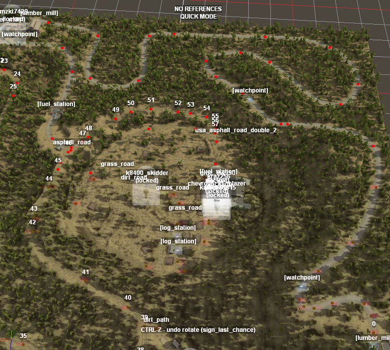 logging map